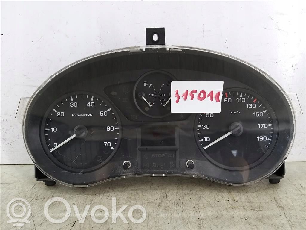 Citroen Jumpy Speedometer (instrument cluster) 