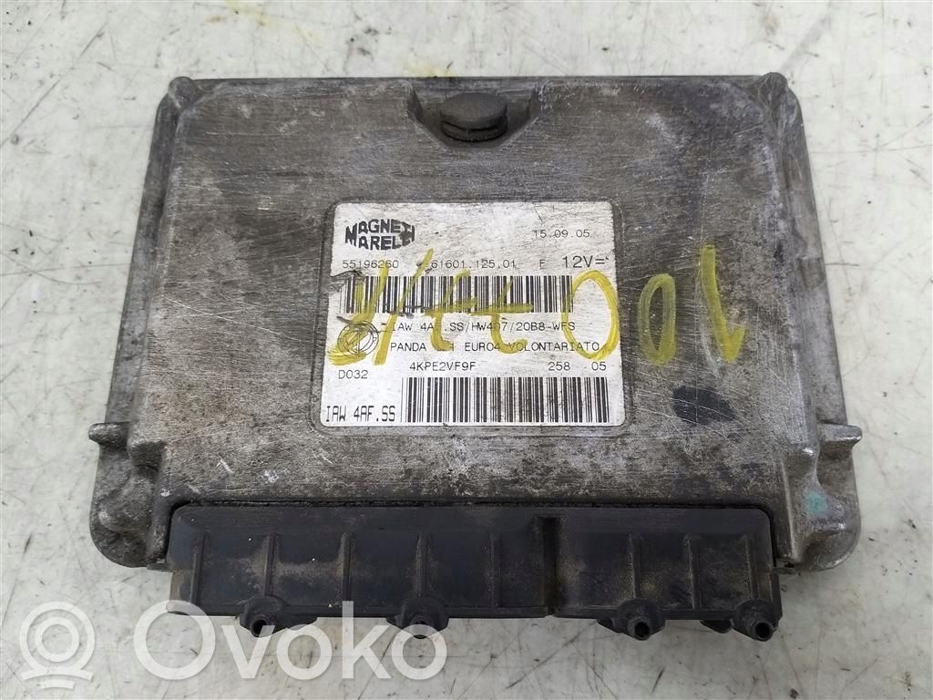 Fiat Panda II Engine control unit/module 