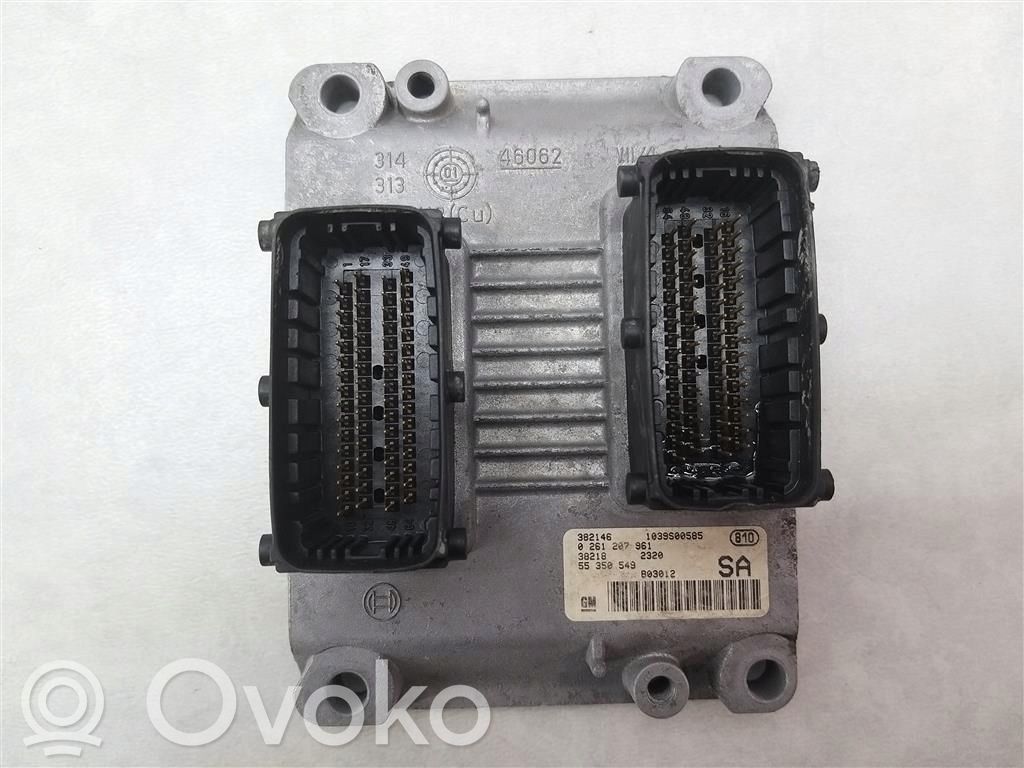 Opel Agila B Engine control unit/module 