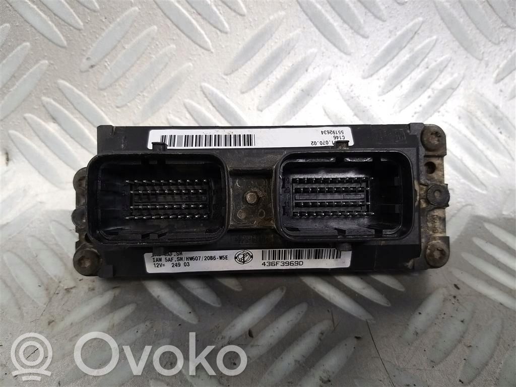 Fiat Panda III Engine control unit/module 