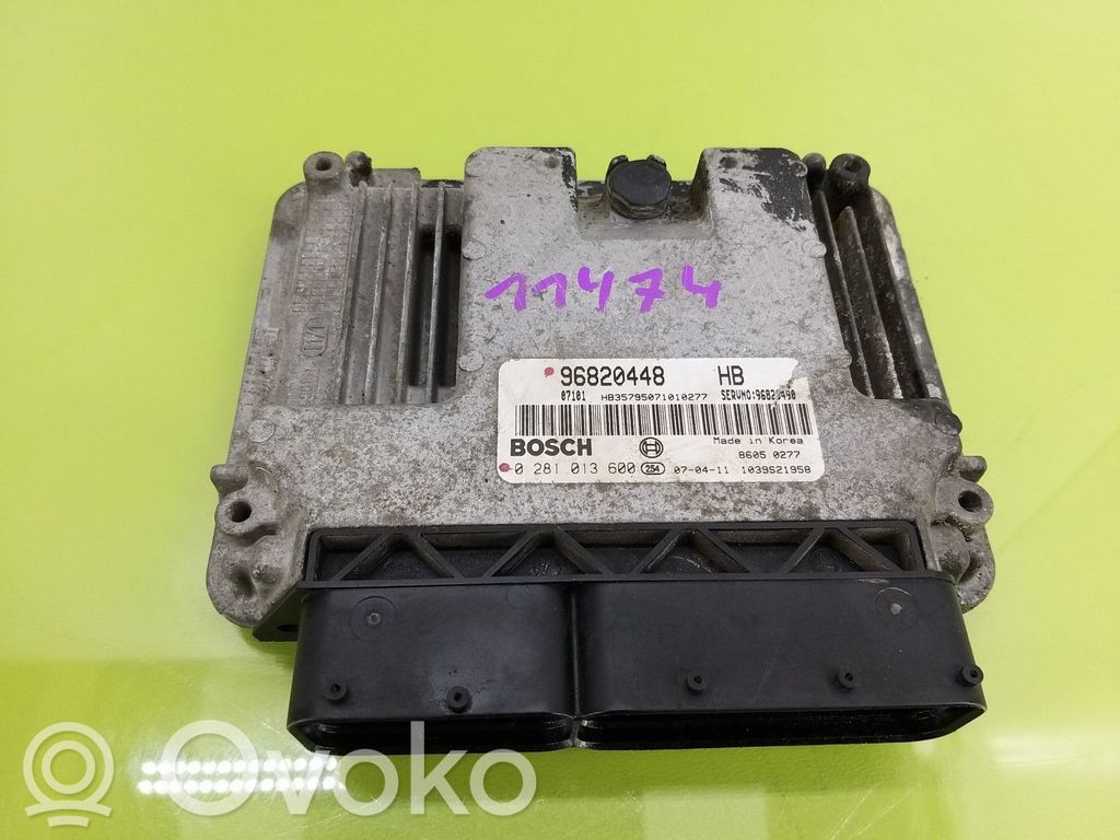 Chevrolet Lacetti Engine control unit/module 