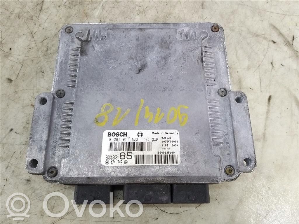 Peugeot 807 Engine control unit/module 