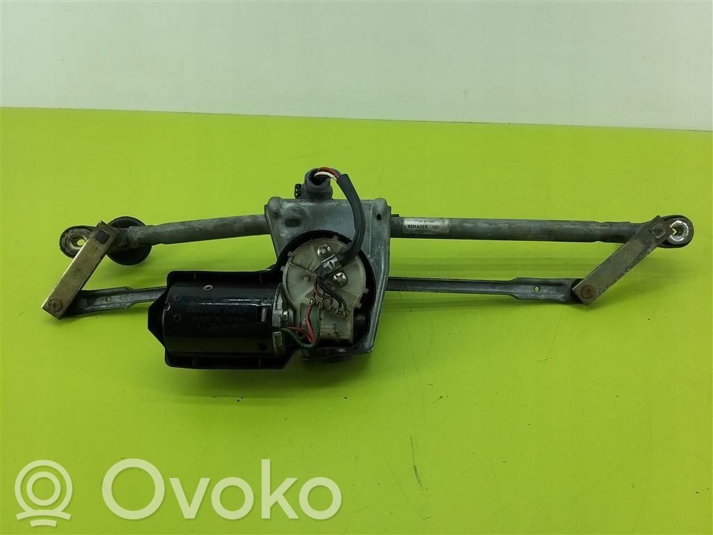 Renault Clio II Varillaje del limpiaparabrisas delantero 