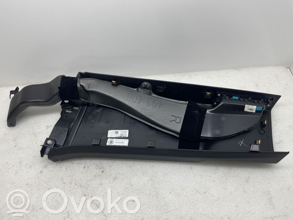 Osłona górna słupka / B   103597100G,06680F0L0B,98L46000L