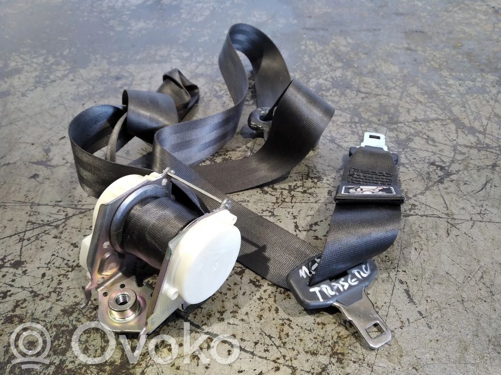 Renault Clio III juego de cinturones de seguridad 