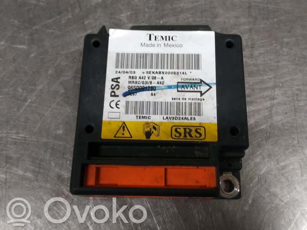 Citroen C3 Airbag control unit/module 