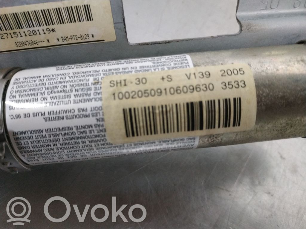 Renault Modus Jumta gaisa spilvens 