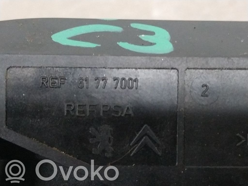 Citroen C3 Interrupteur / bouton multifonctionnel 