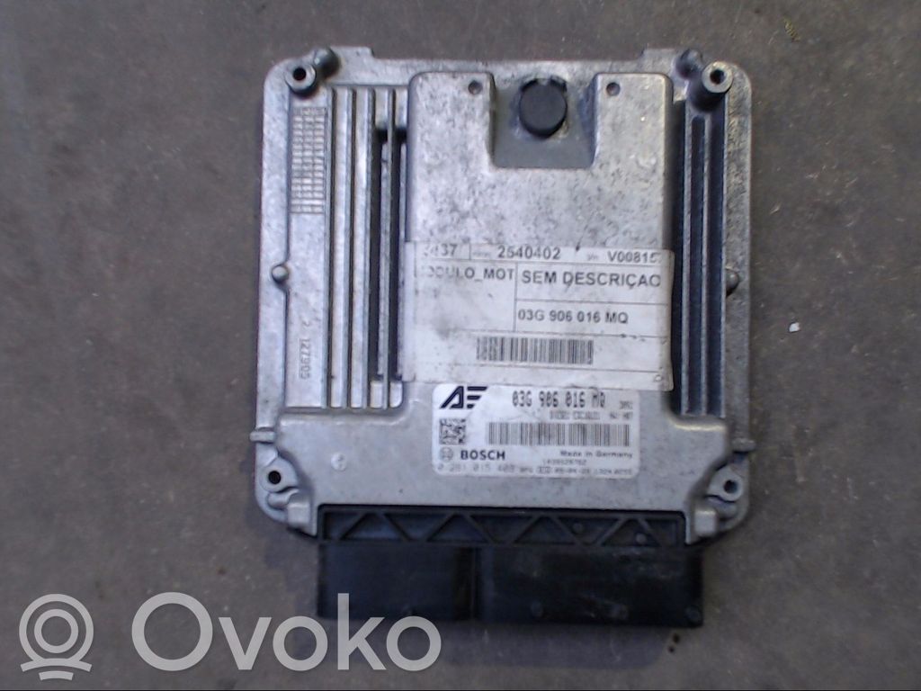 Volkswagen Sharan Engine control unit/module 