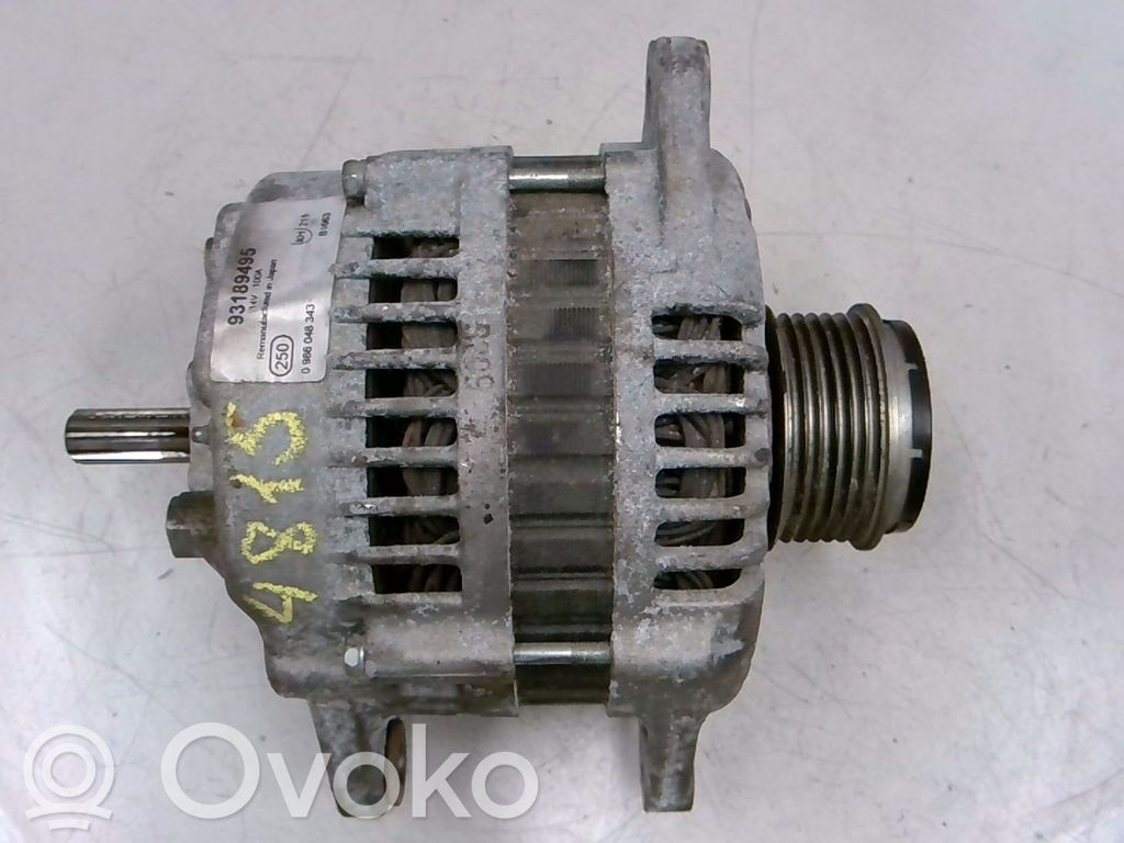 Opel Meriva A Ģenerators 