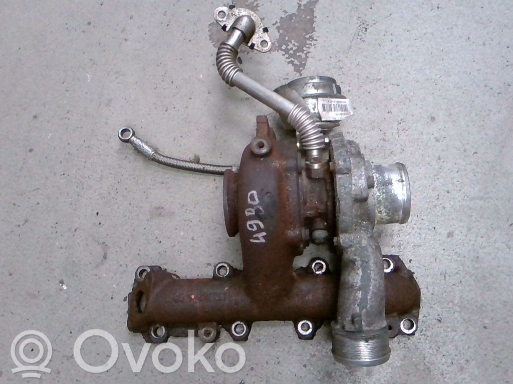 Opel Zafira B Kolektor wydechowy 