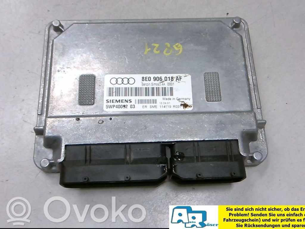 Audi A4 S4 B6 8E 8H Engine control unit/module 