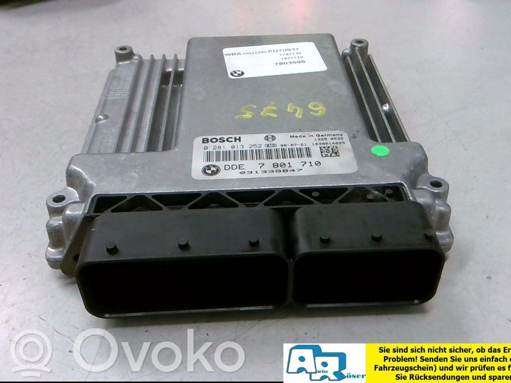 BMW 1 E81 E87 Sterownik / Moduł ECU 