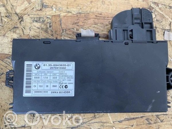 BMW 5 E60 E61 Moduł / Sterownik CAS 