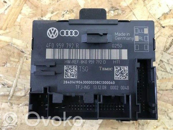 Audi A6 S6 C6 4F Komfortsteuergerät Bordnetzsteuergerät 