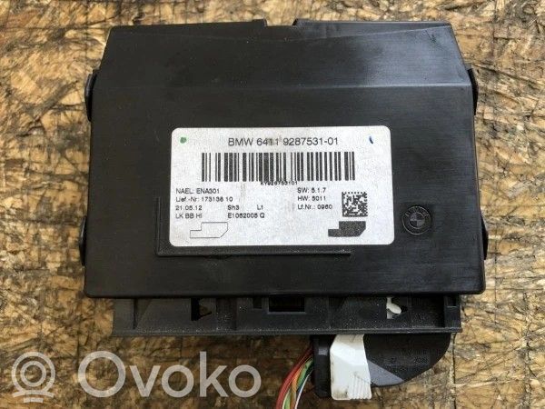BMW 3 F30 F35 F31 Climate control unit 