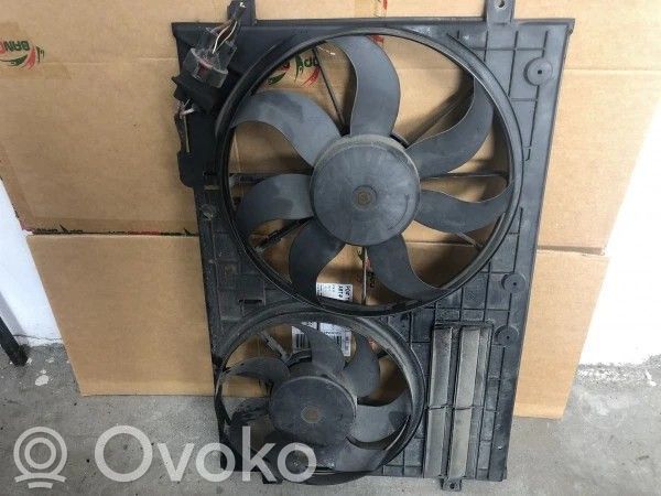 Volkswagen PASSAT B6 Elektryczny wentylator chłodnicy 