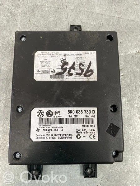 Unidad de control/módulo de bluetooth   5K0035730D,68128