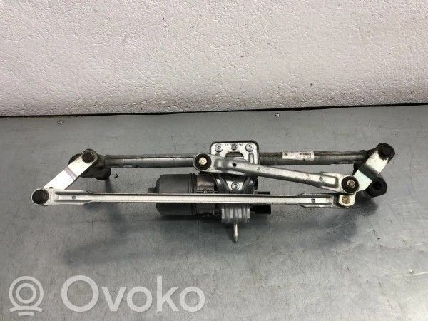 Volkswagen Polo V 6R Wischergestänge Wischermotor vorne 