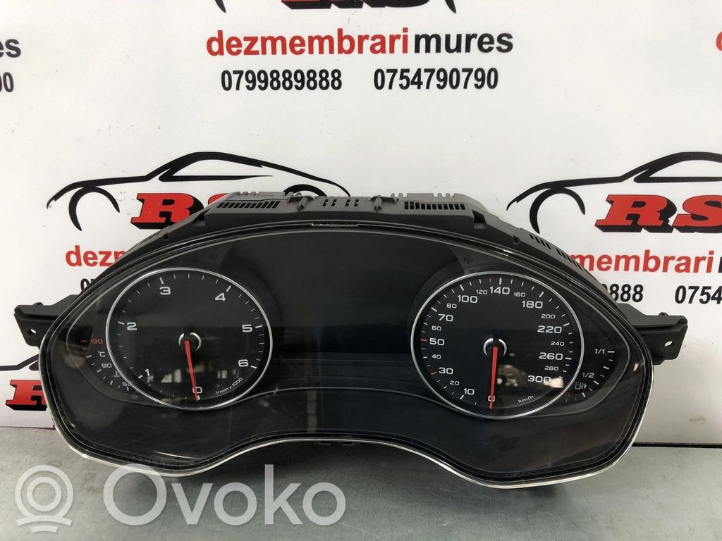 Audi A6 S6 C7 4G Speedometer (instrument cluster) 