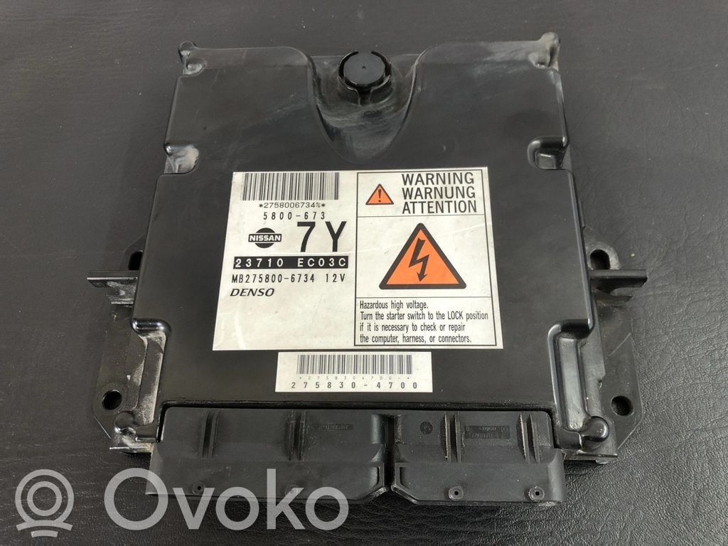 Nissan Navara D40 Engine control unit/module ECU 