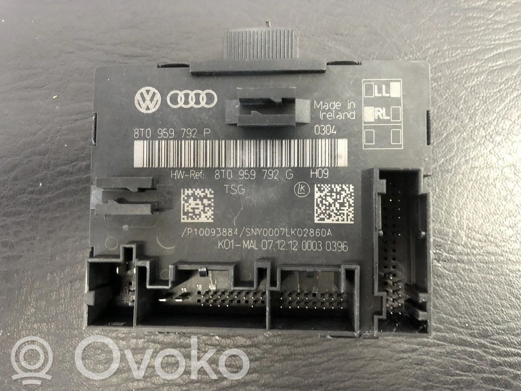 Audi A4 S4 B8 8K Centralina/modulo portiere 