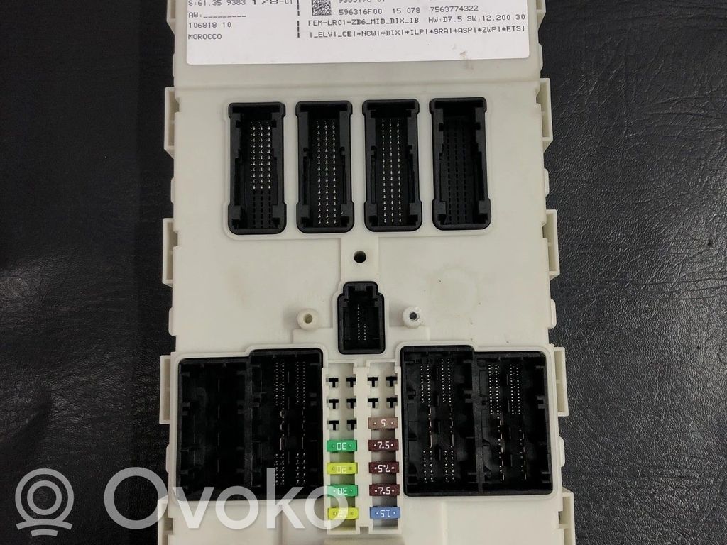 BMW 3 F30 F35 F31 Modulo fusibile 