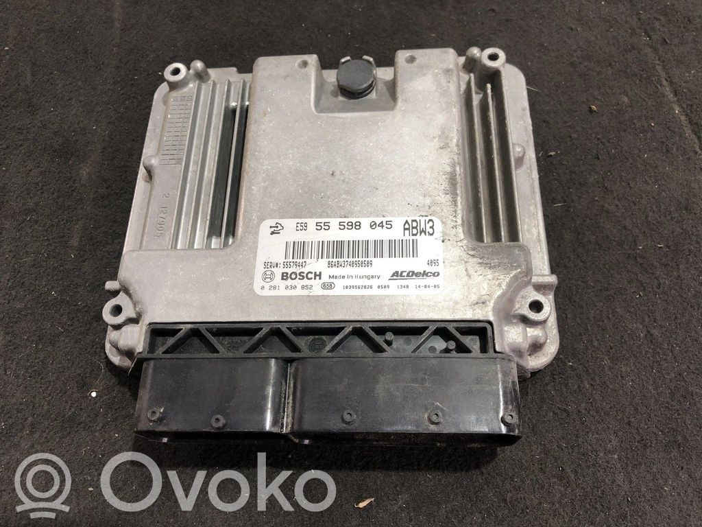 Opel Zafira C Centralina/modulo motore ECU 