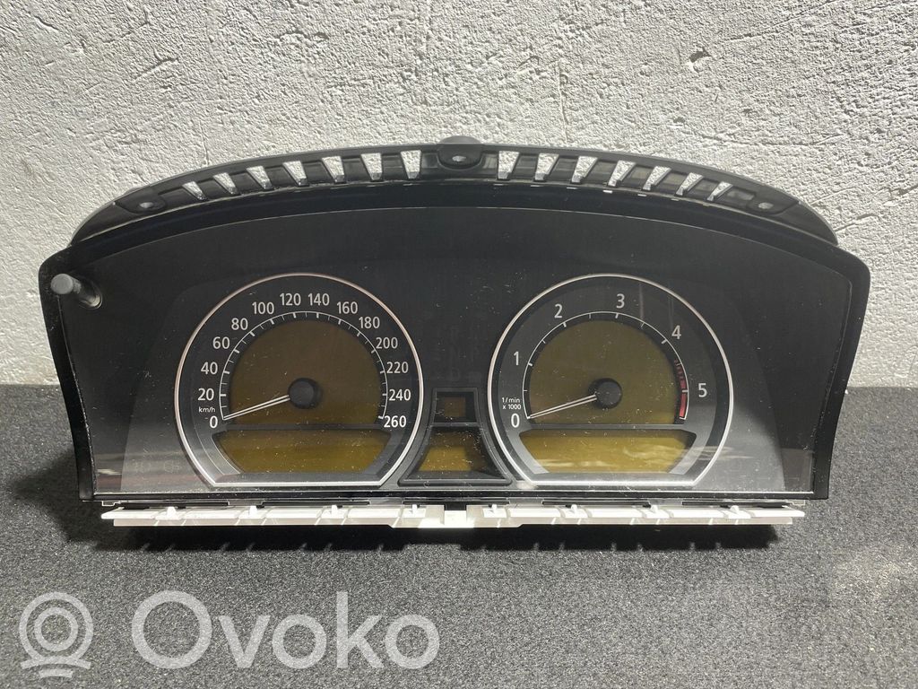 BMW 7 E65 E66 Speedometer (instrument cluster) 