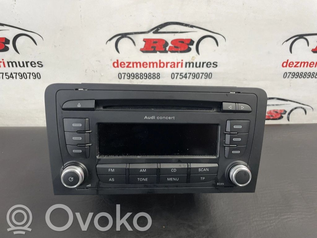 Audi A3 S3 8P Unità principale autoradio/CD/DVD/GPS 