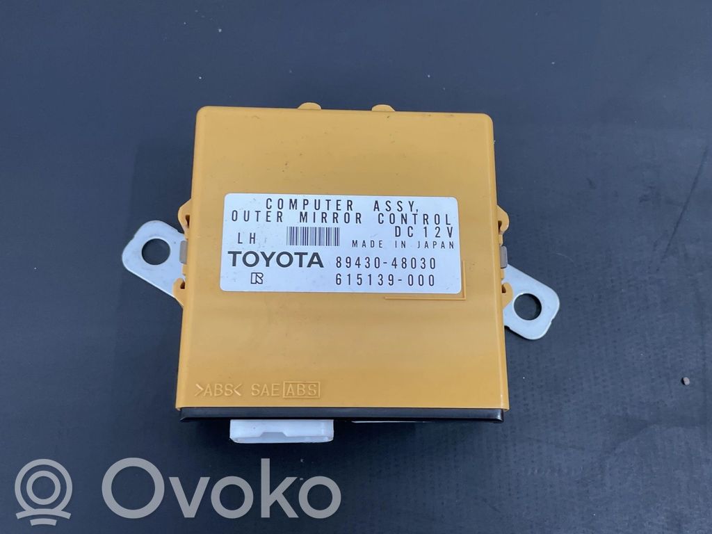 Lexus RX 330 - 350 - 400H Centralina/modulo portiere 