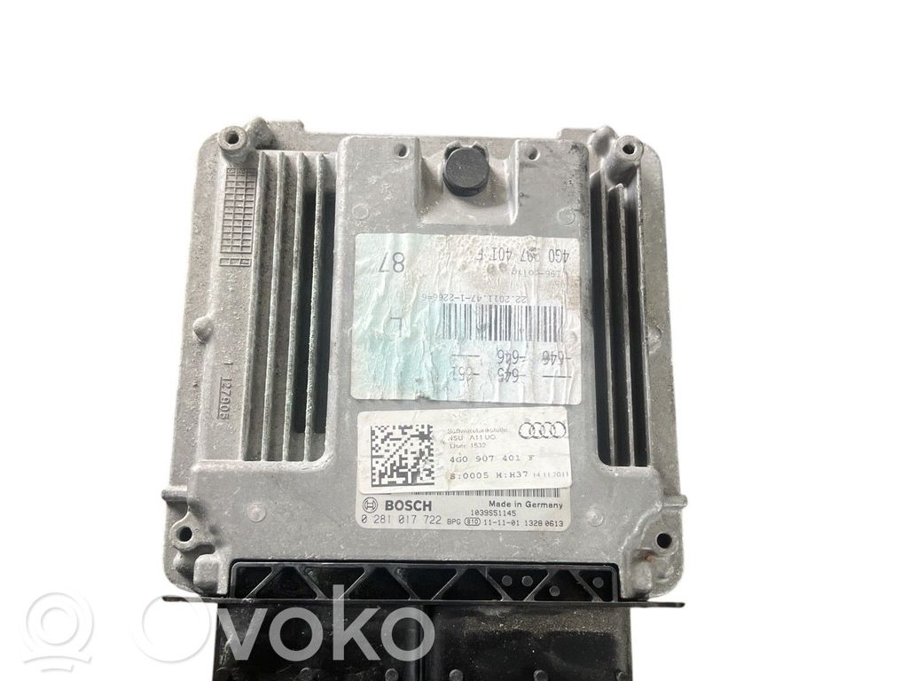 Audi A6 S6 C7 4G Engine control unit/module ECU 
