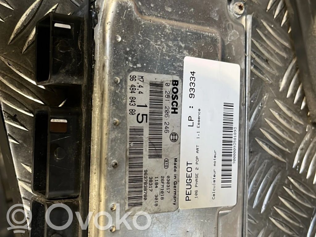 Peugeot 106 Engine control unit/module 