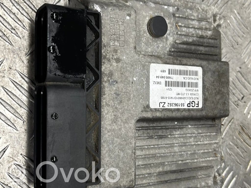 Opel Corsa C Engine control unit/module 