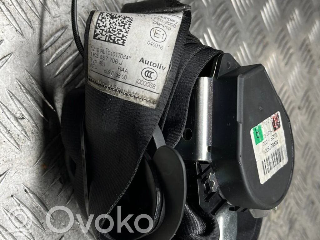 Volkswagen Golf V Pas bezpieczeństwa fotela przedniego 