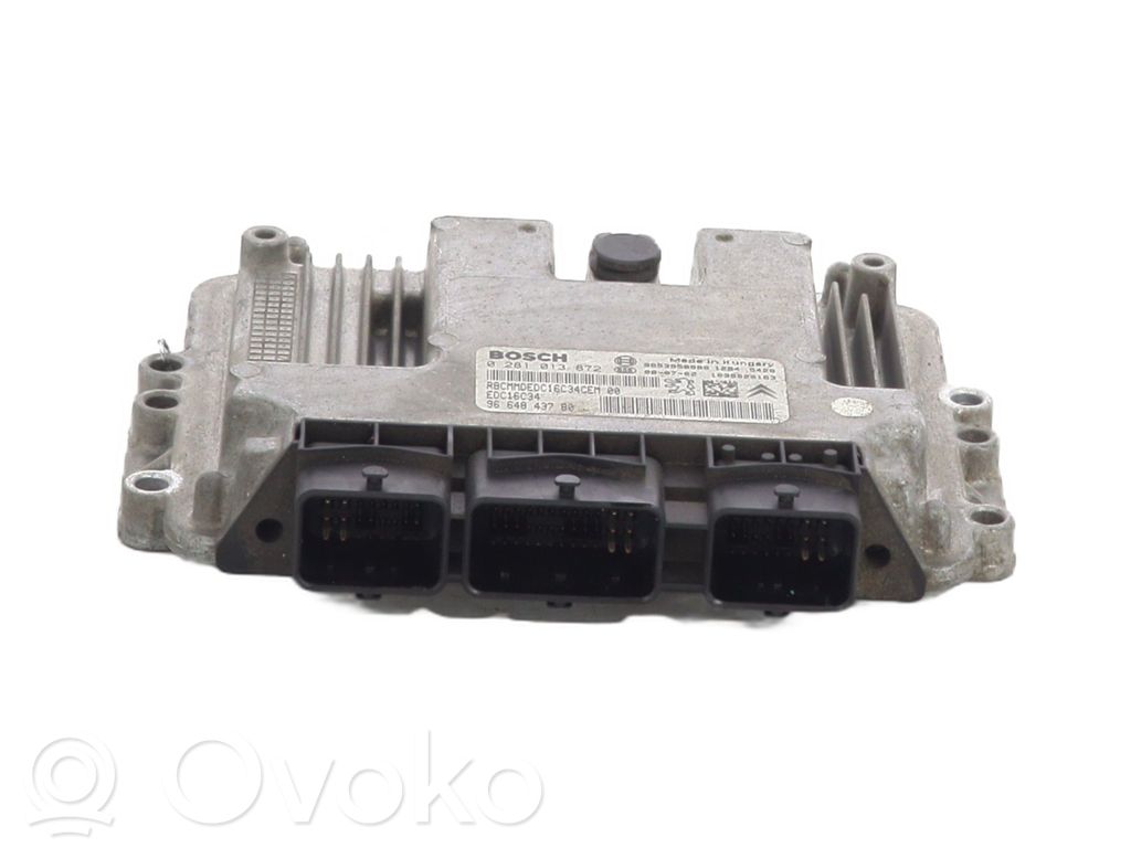 Peugeot 308 Engine control unit/module 