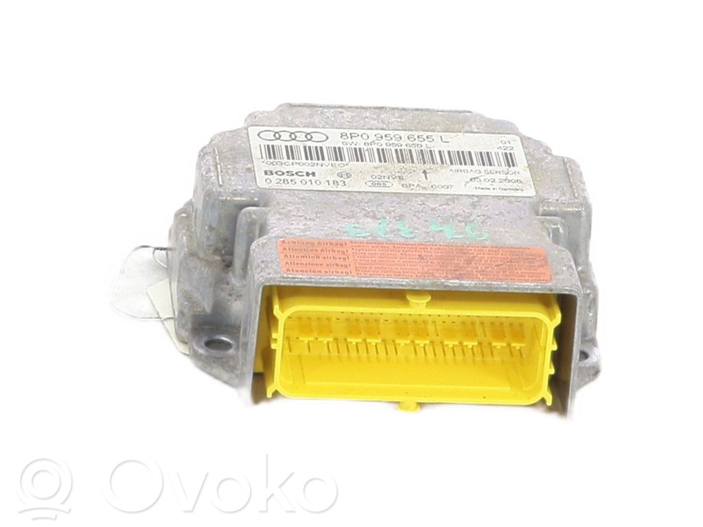 Audi A3 S3 A3 Sportback 8P Centralina/modulo airbag 