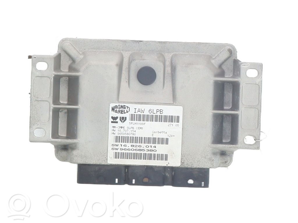 Peugeot 407 Engine control unit/module 