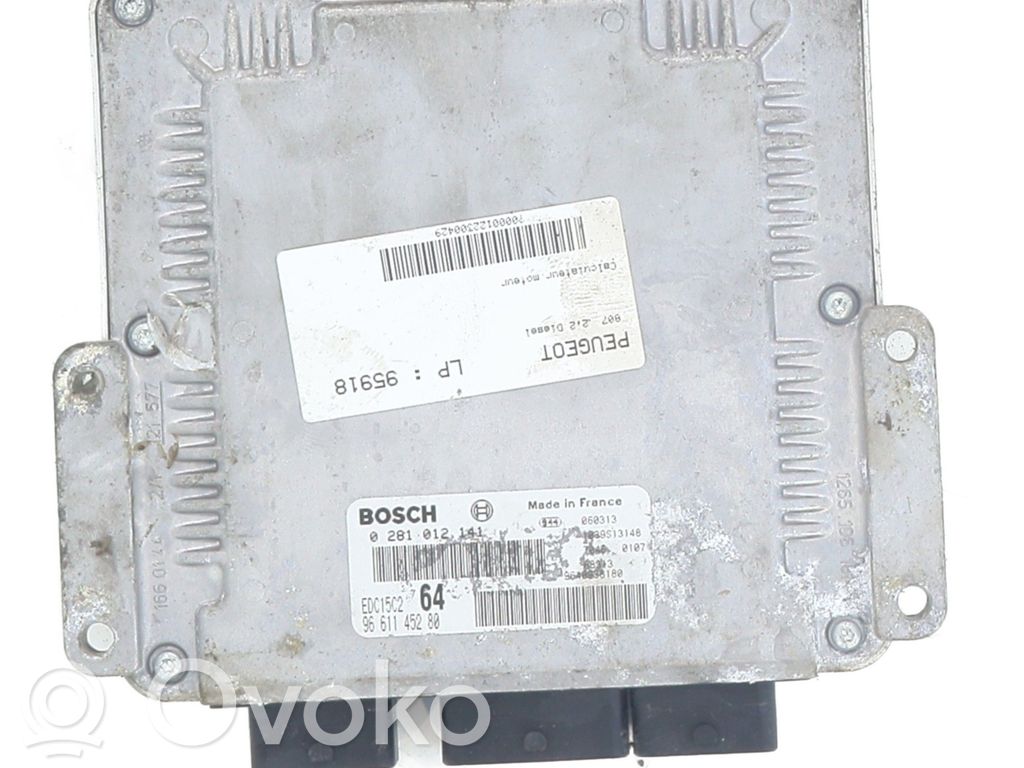 Peugeot 807 Engine control unit/module 