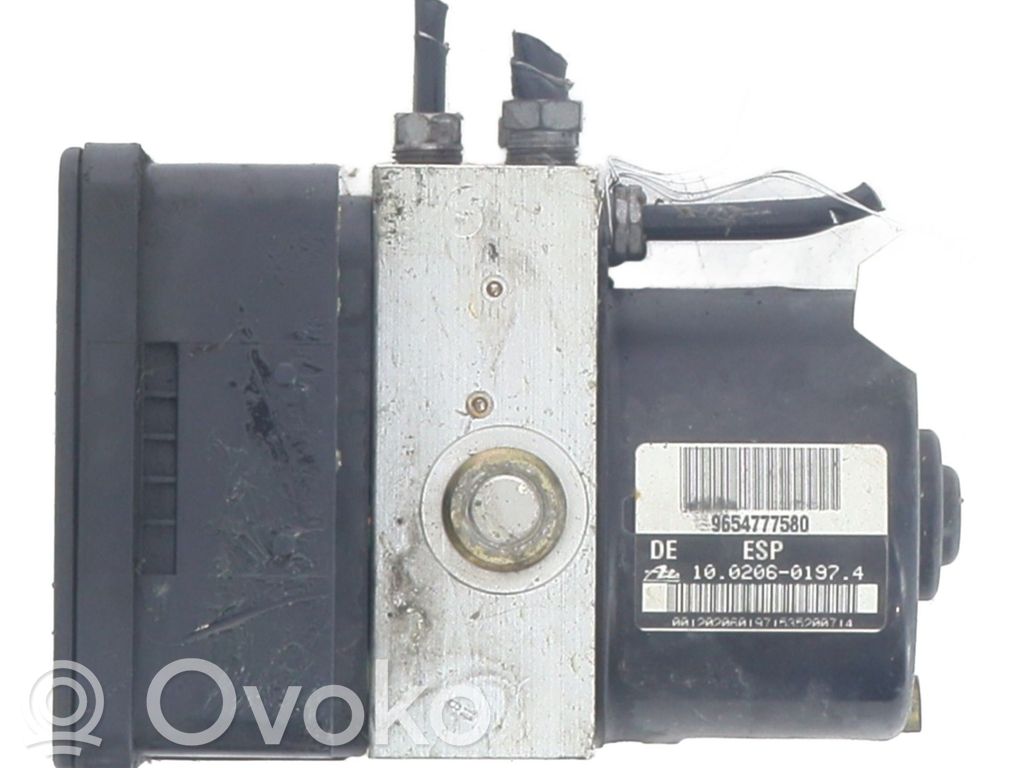ABS control unit/module   9654777580