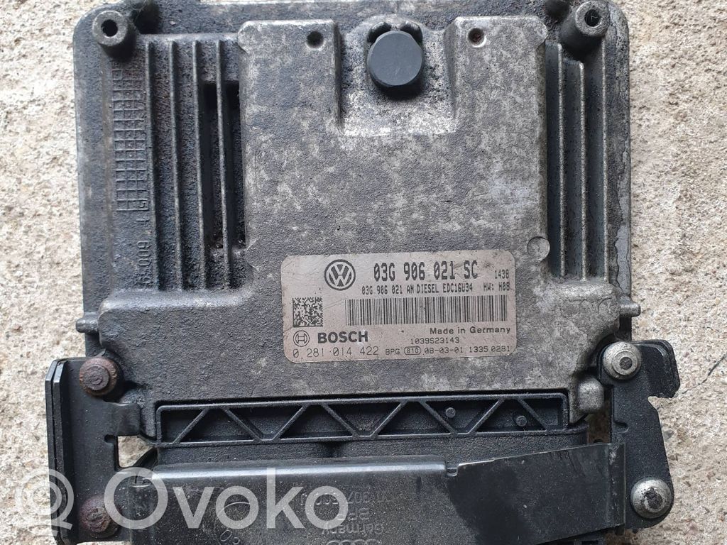 Seat Leon (1P) Engine control unit/module 