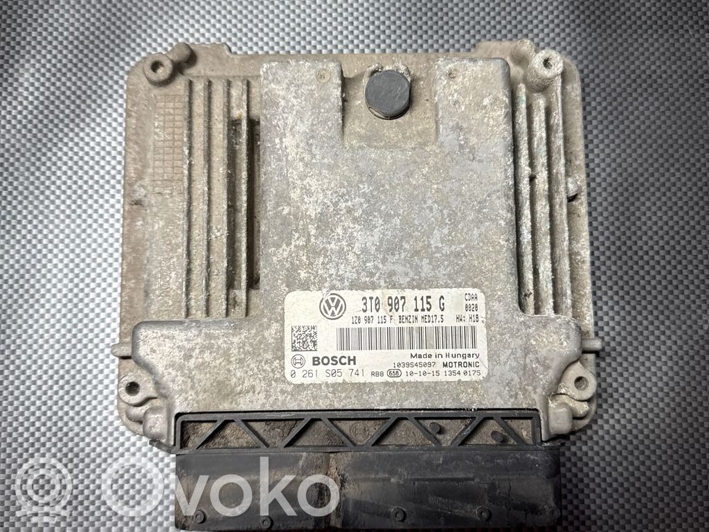 Skoda Superb B6 (3T) Engine control unit/module 
