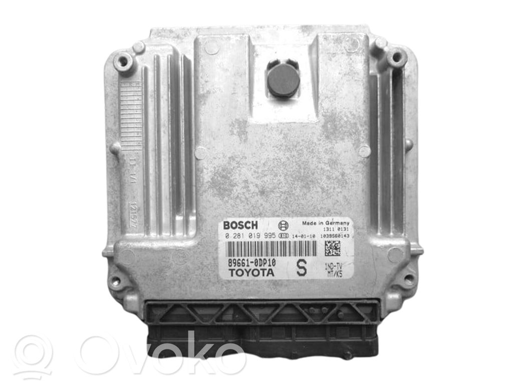 Toyota Auris E180 Unidad de control/módulo del motor 