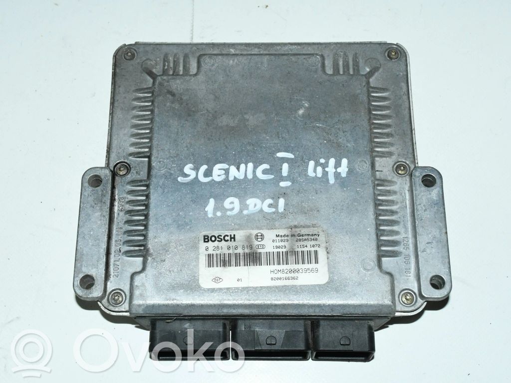 Renault Scenic I Engine control unit/module 