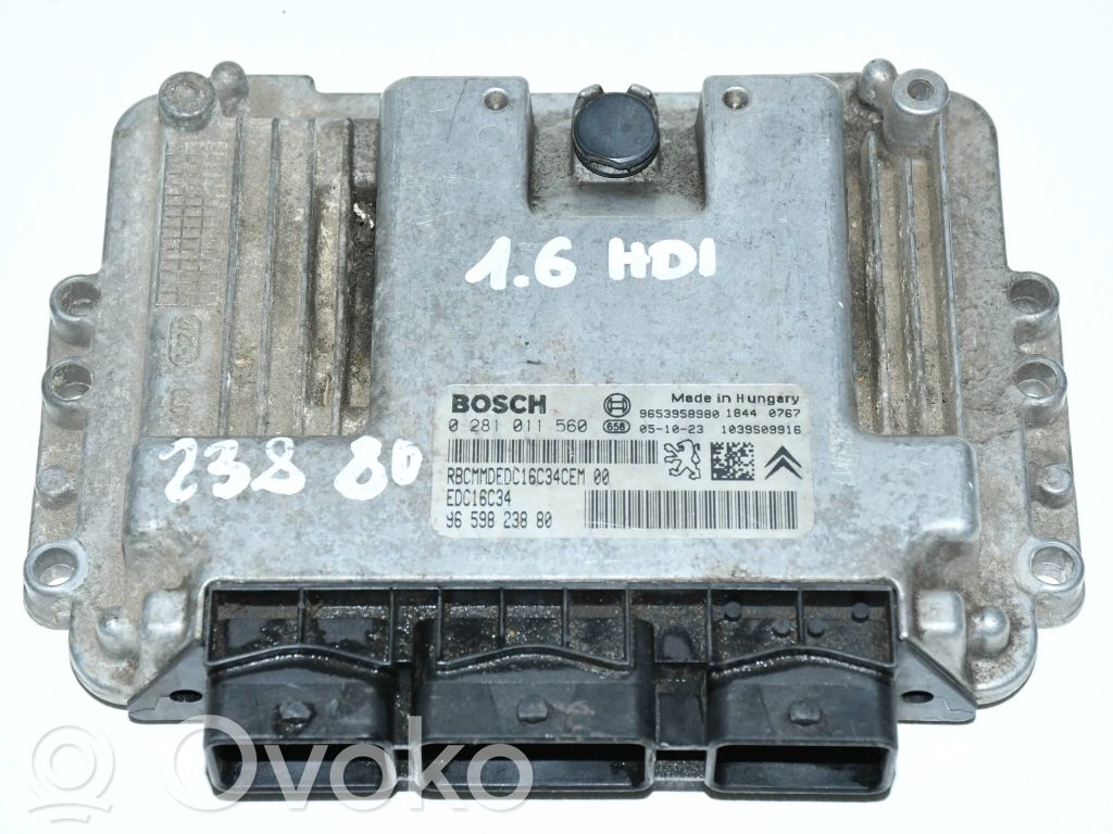 Peugeot 206 Engine control unit/module ECU 