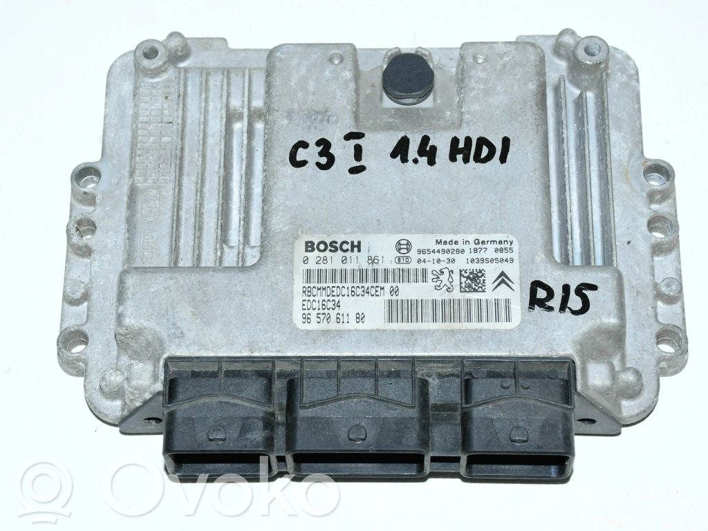 Citroen C3 Engine control unit/module 