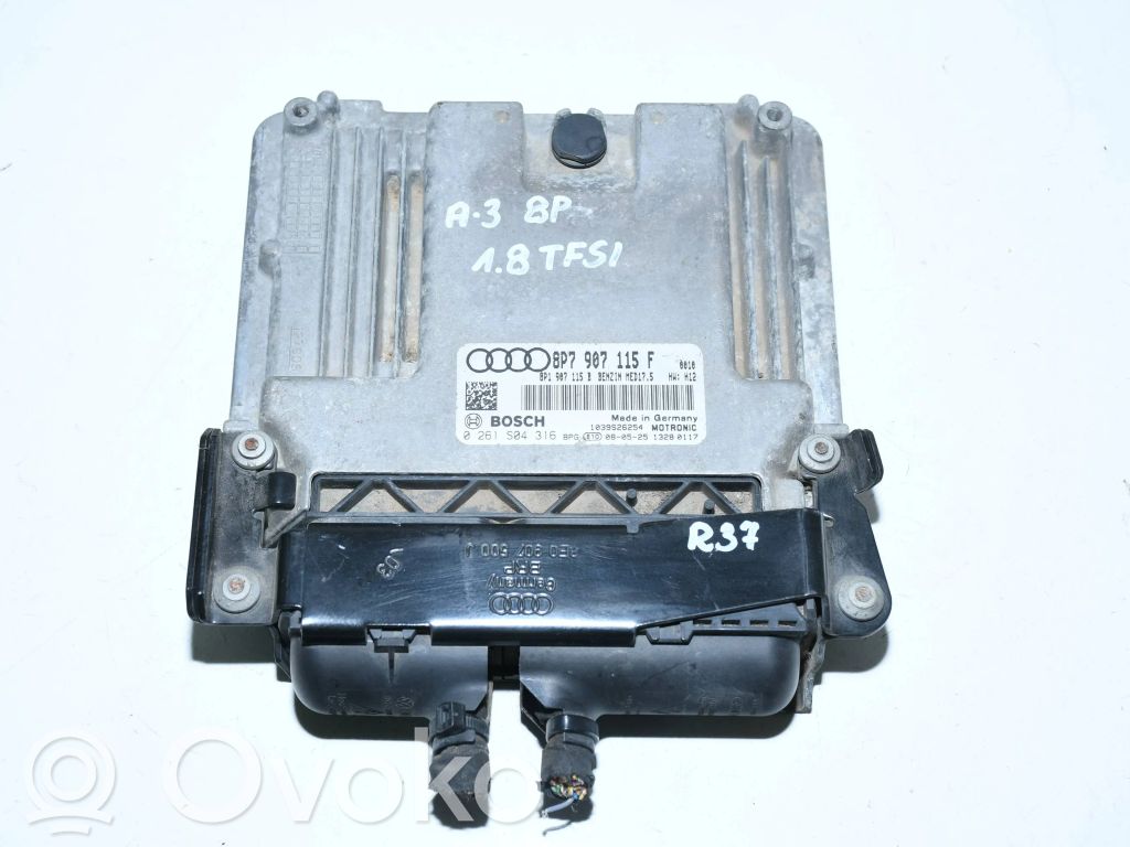 Audi A3 S3 8P Engine control unit/module 