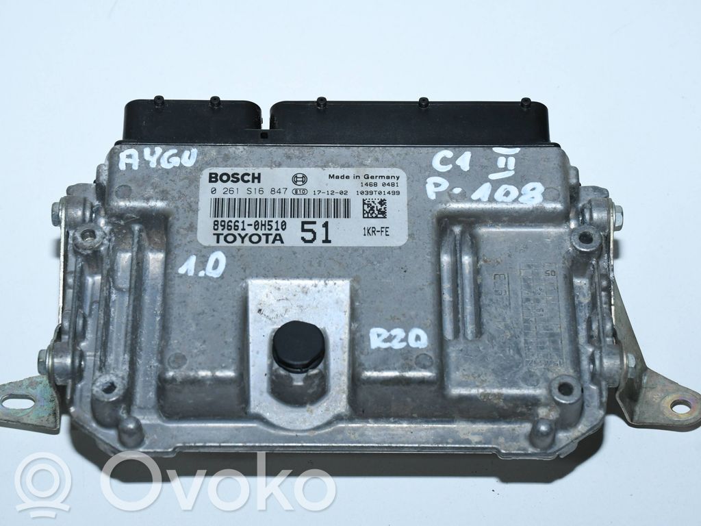 Citroen C1 Engine control unit/module ECU 