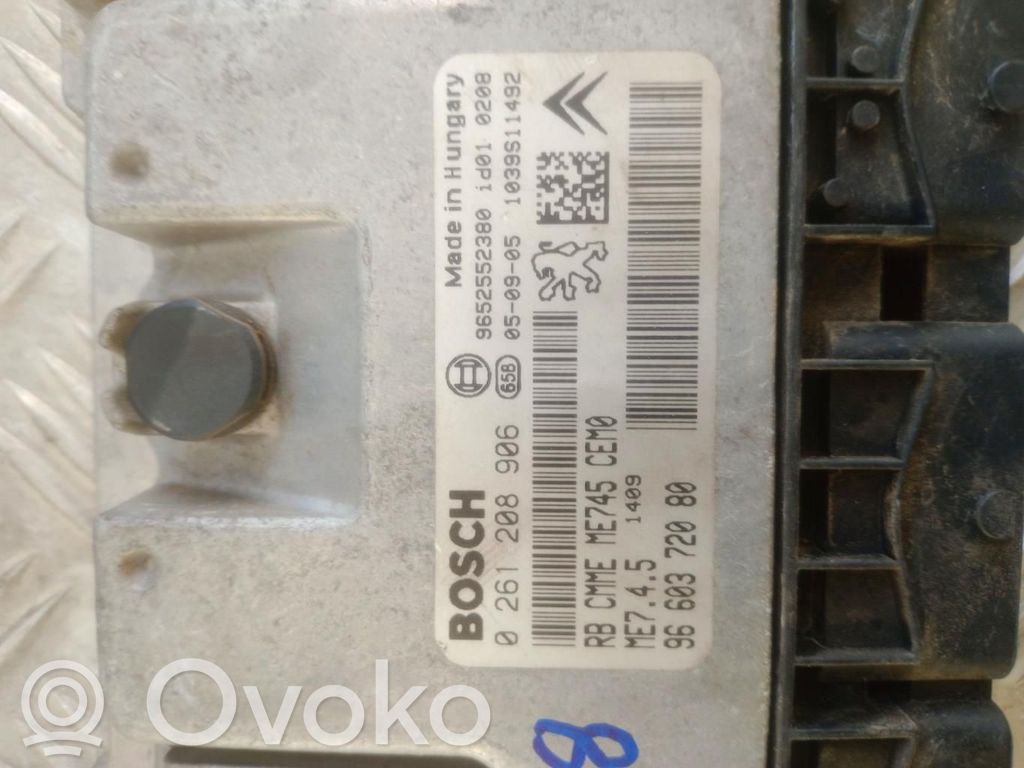 Peugeot 307 Engine control unit/module ECU 