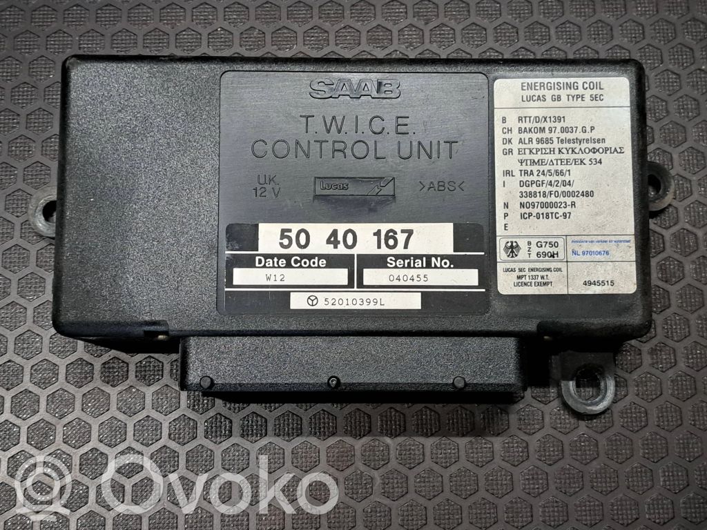 Saab 9-5 Comfort/convenience module 